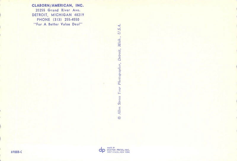 Claborn AMC - Vintage Postcard (newer photo)